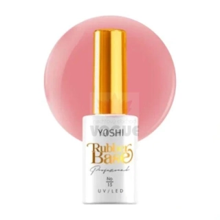 Gél lak YOSHI Rubber Base 10ml č. 15