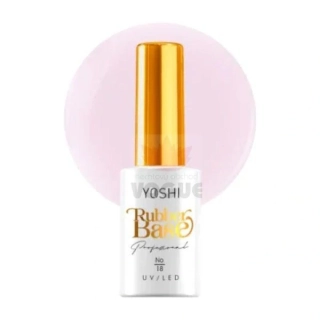 Gél lak YOSHI Rubber Base 10ml č. 18