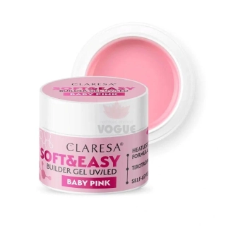 Claresa gél na nechty 45g Baby Pink